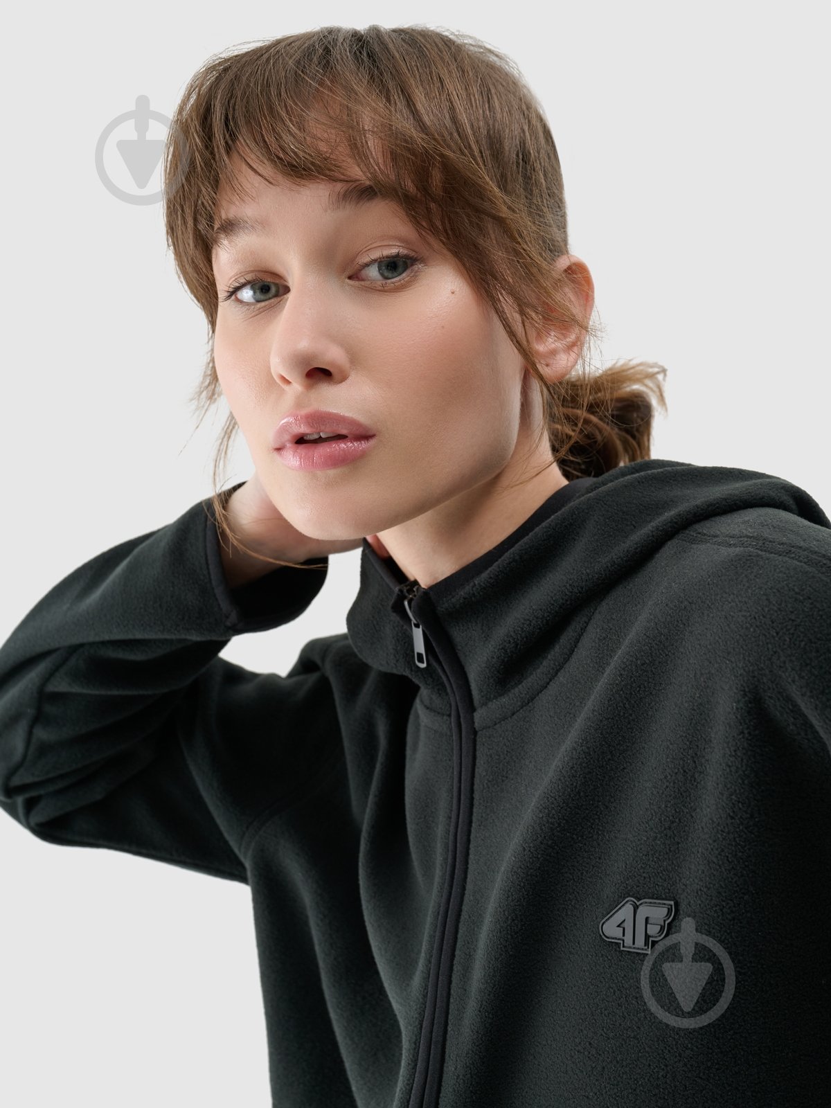 Джемпер 4F FLEECE F315 4FWMM00TFLEF315-20S р.L чорний - фото 2