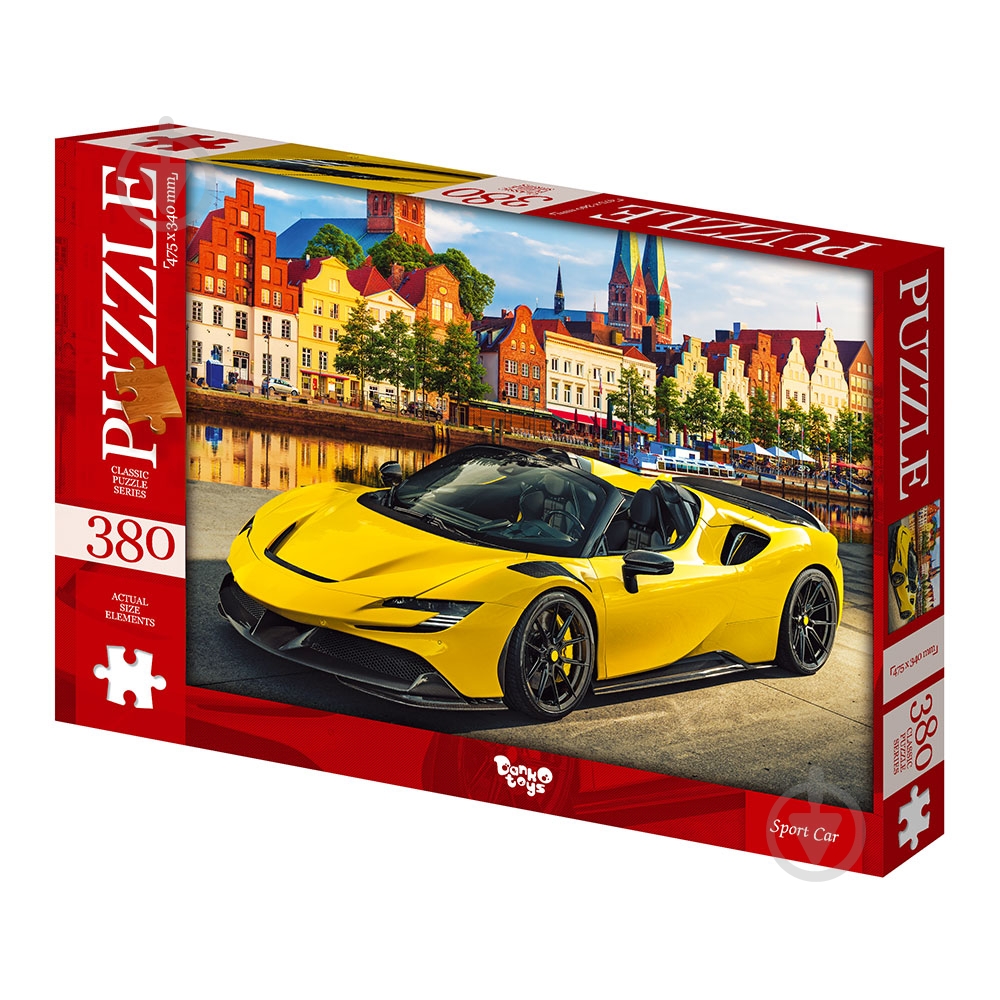 ᐉ Пазли Danko Toys №1 Sport Car C380-07-01 • Краща ціна в Києві