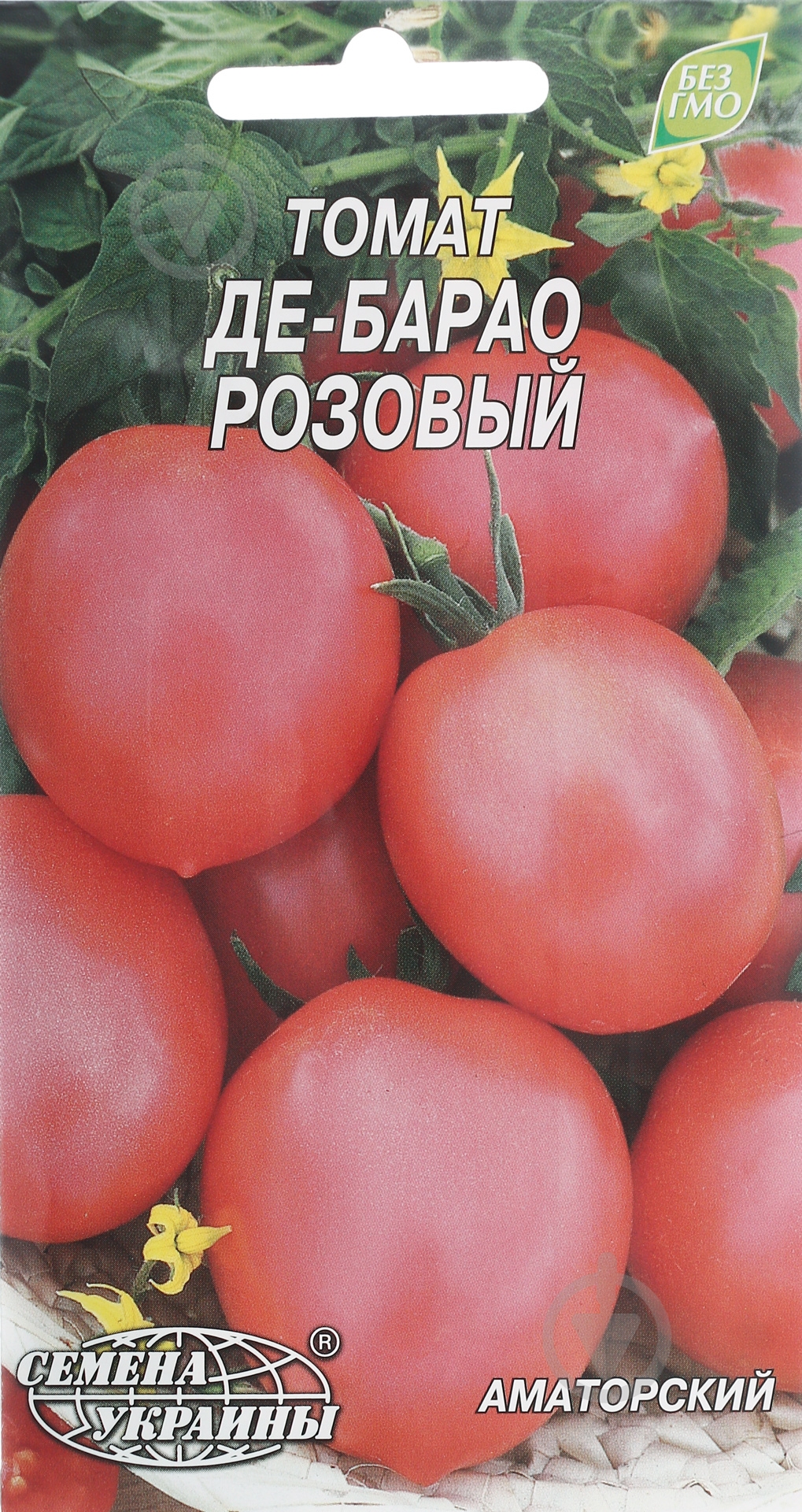 Семена томат Де-барао розовый 0,1 г Насіння України - фото 1 Семена томат Де-барао розовый 0,1 г Насіння України - фото 1