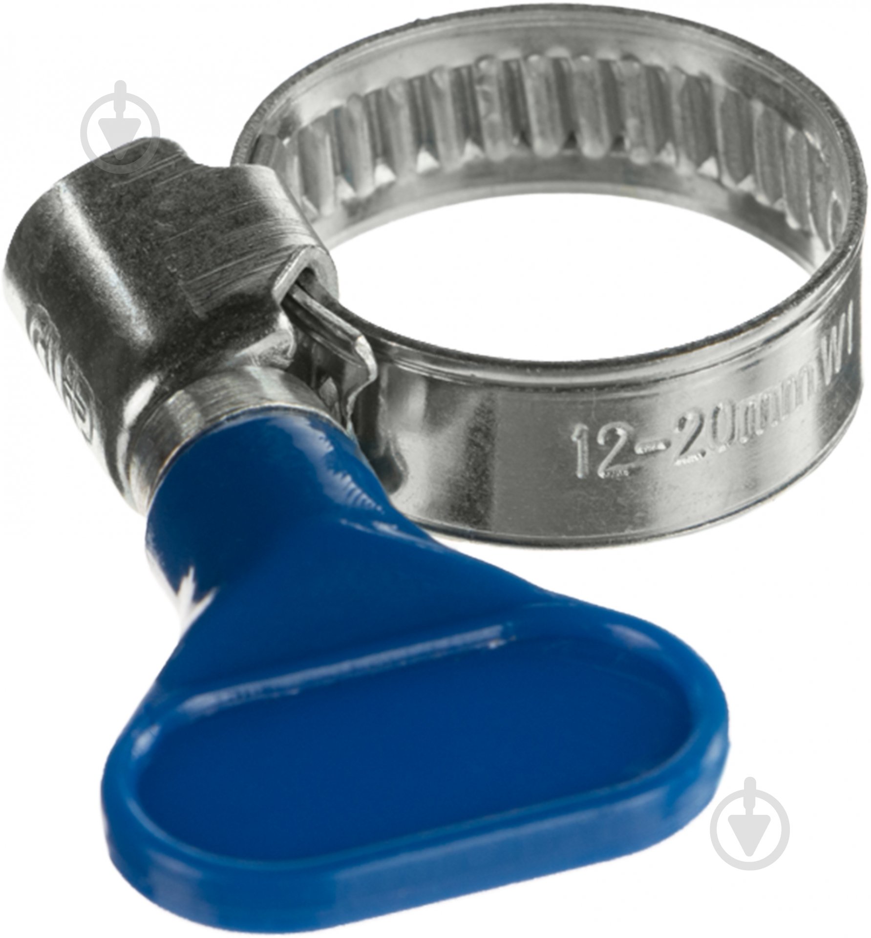 Хомут червячный Бабочка бабочка 12-20 мм " сталь - фото 1