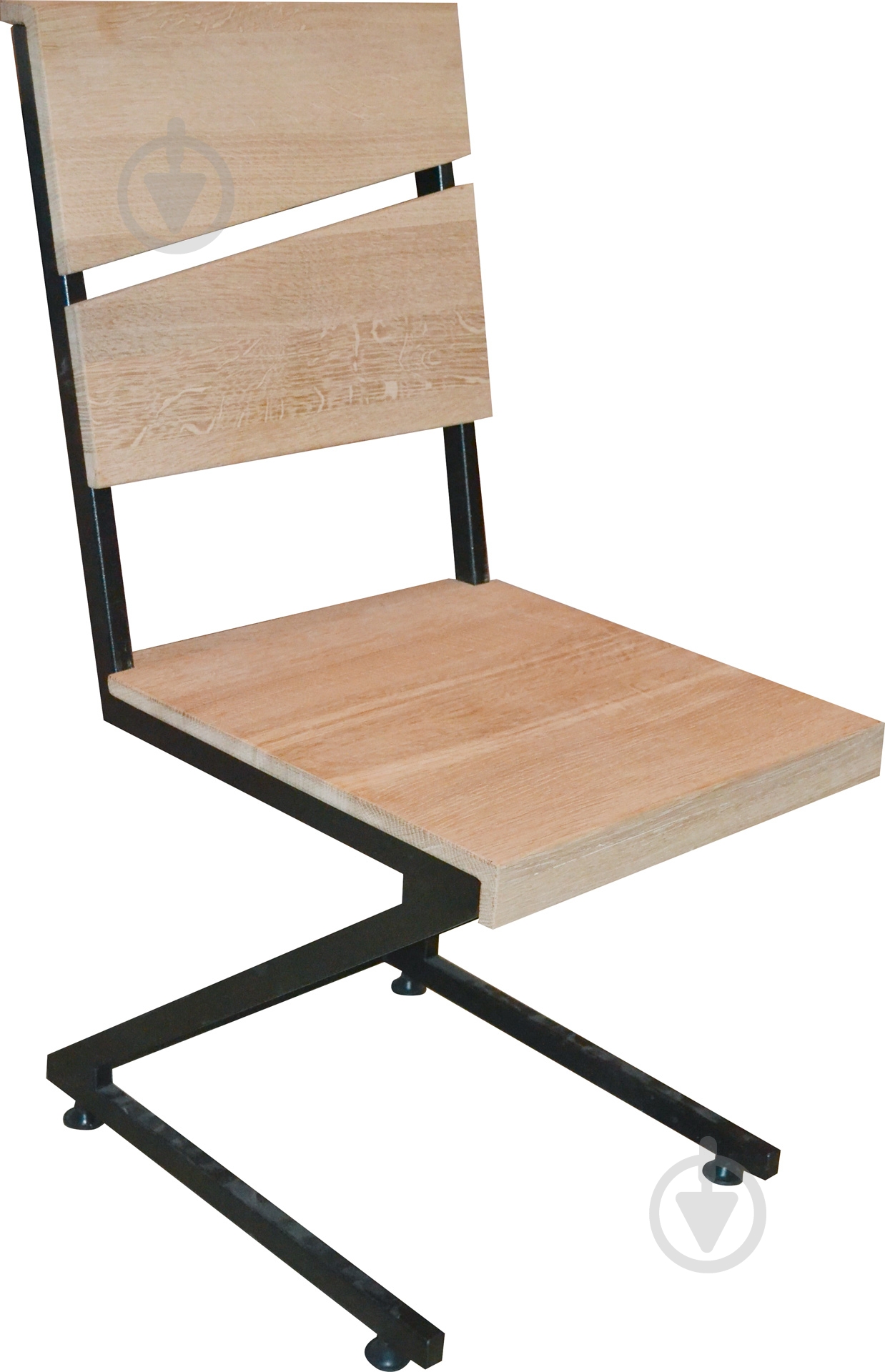 Стул обеденный ЮрВiт Кантри натуральный / черный/черный - фото 1 Стул обеденный ЮрВiт Кантри натуральный / черный/черный - фото 1