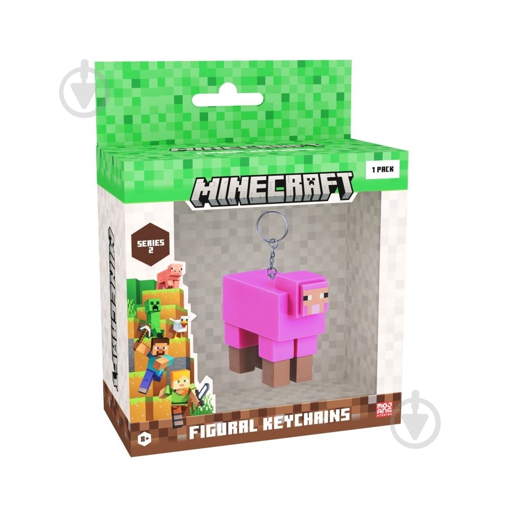 Фігурка-брелок Minecraft серія 2 в асортименті MC8212 - фото 11 Фігурка-брелок Minecraft серія 2 в асортименті MC8212 - фото 11