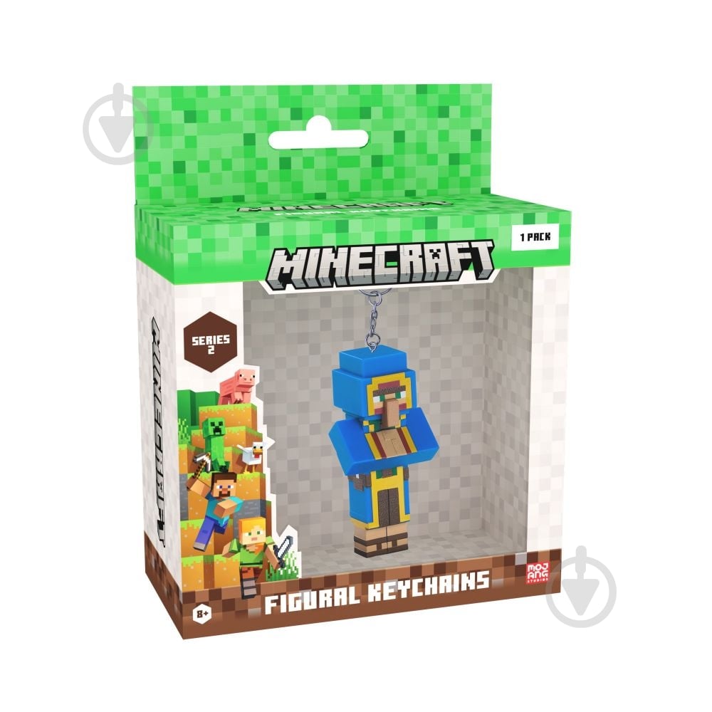 Фігурка-брелок Minecraft серія 2 в асортименті MC8212 - фото 7 Фігурка-брелок Minecraft серія 2 в асортименті MC8212 - фото 7