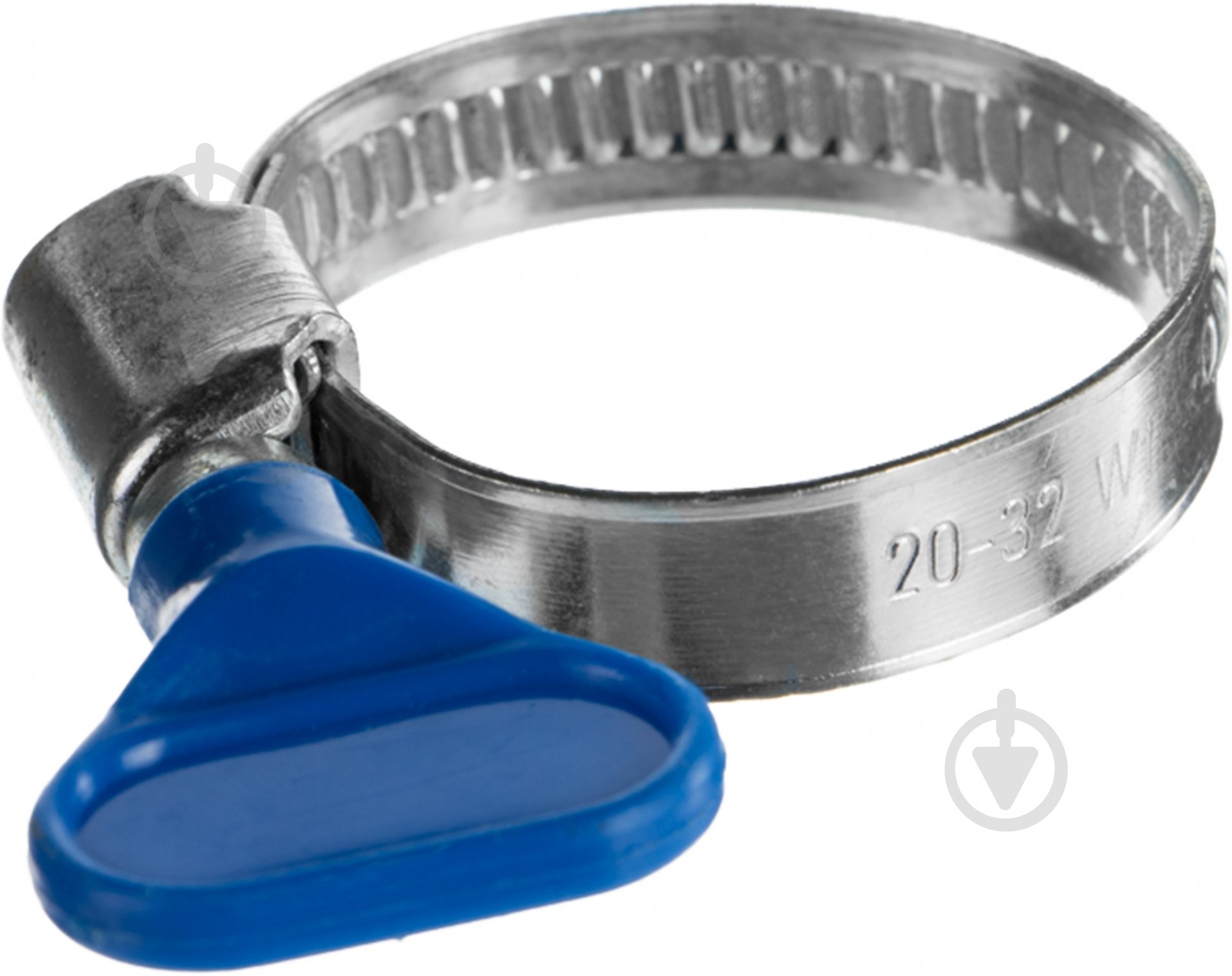 Хомут червячный бабочка 20-32 мм - фото 1