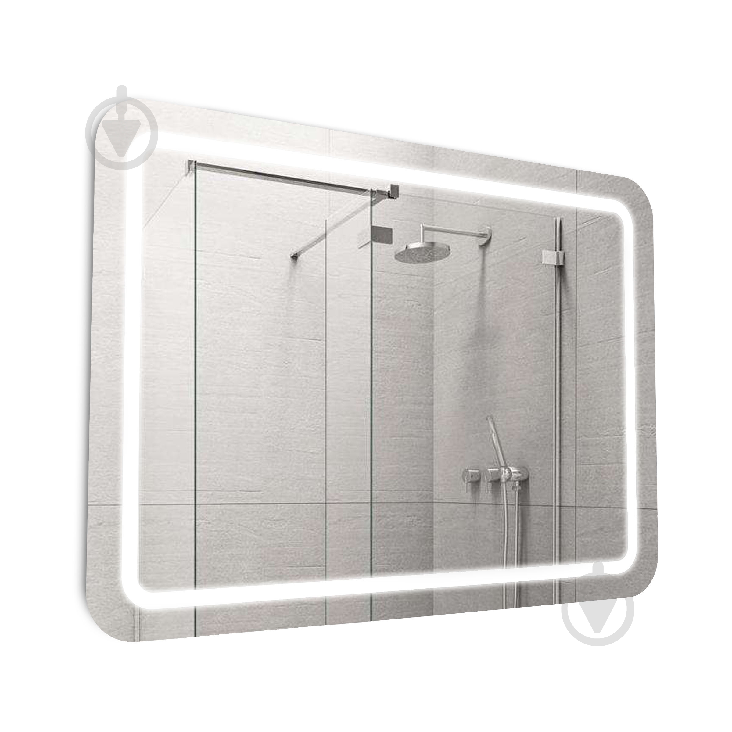 Зеркало Мойдодыр Палермо LED с подсветкой 100х75 см l 75x100 см - фото 1 Зеркало Мойдодыр Палермо LED с подсветкой 100х75 см l 75x100 см - фото 1