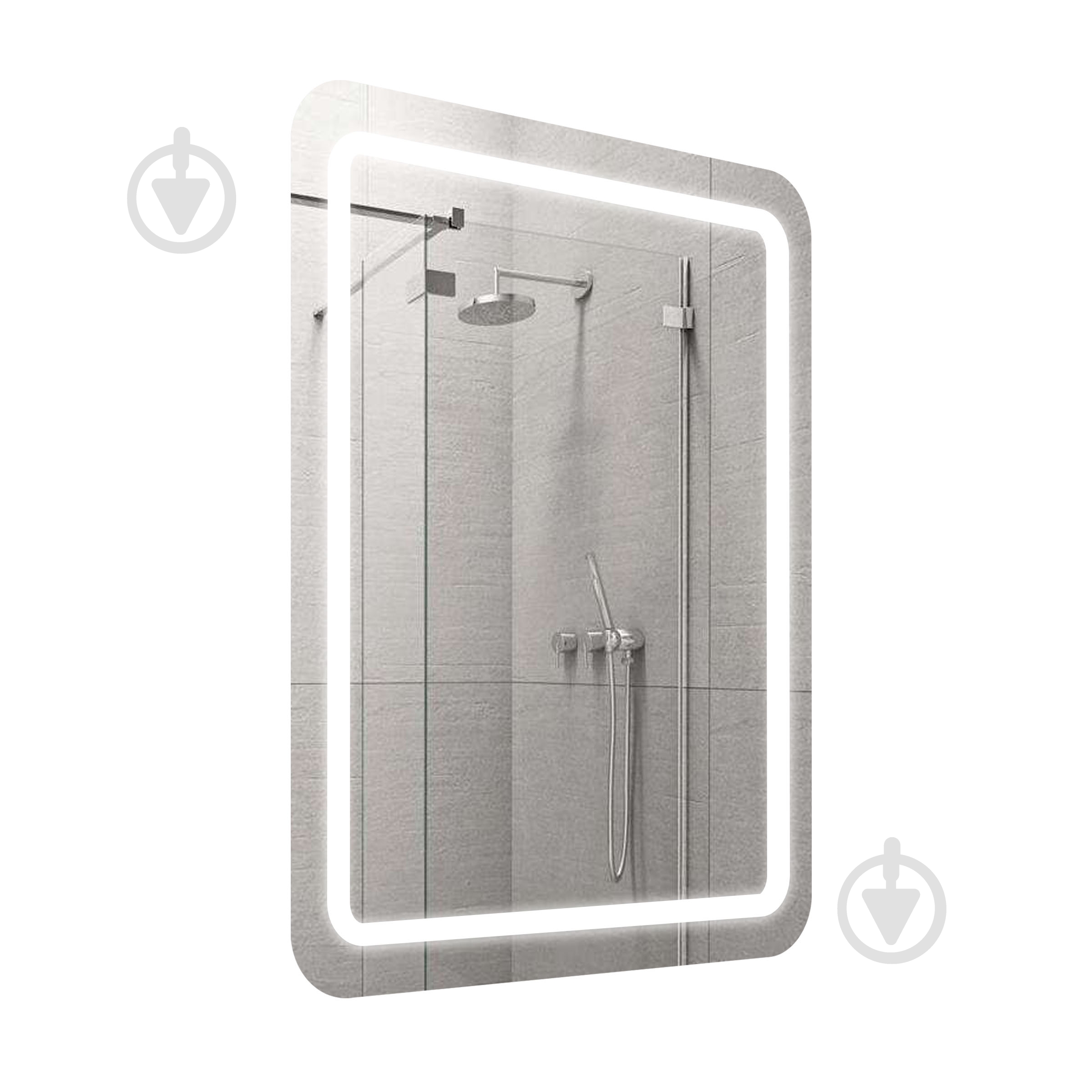 Зеркало Мойдодыр Палермо LED с подсветкой 100х75 см l 75x100 см - фото 2 Зеркало Мойдодыр Палермо LED с подсветкой 100х75 см l 75x100 см - фото 2