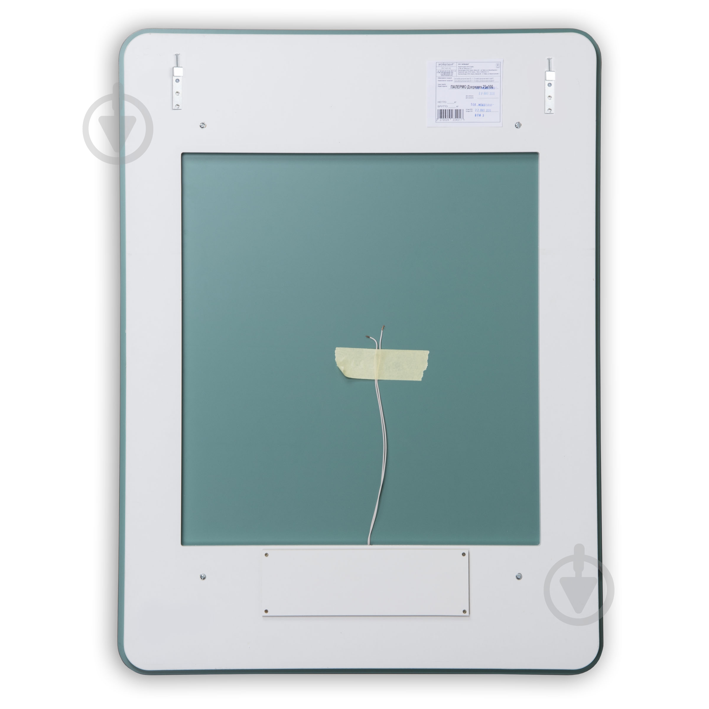 Зеркало Мойдодыр Палермо LED с подсветкой 100х75 см l 75x100 см - фото 4 Зеркало Мойдодыр Палермо LED с подсветкой 100х75 см l 75x100 см - фото 4