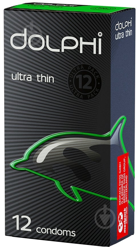 Презервативи Dolphi Ultra Thin 12 шт. - фото 1