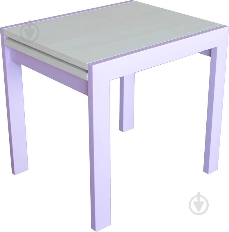 Стіл обідній СК лаванда/білий - фото 1 Стіл обідній СК лаванда/білий - фото 1