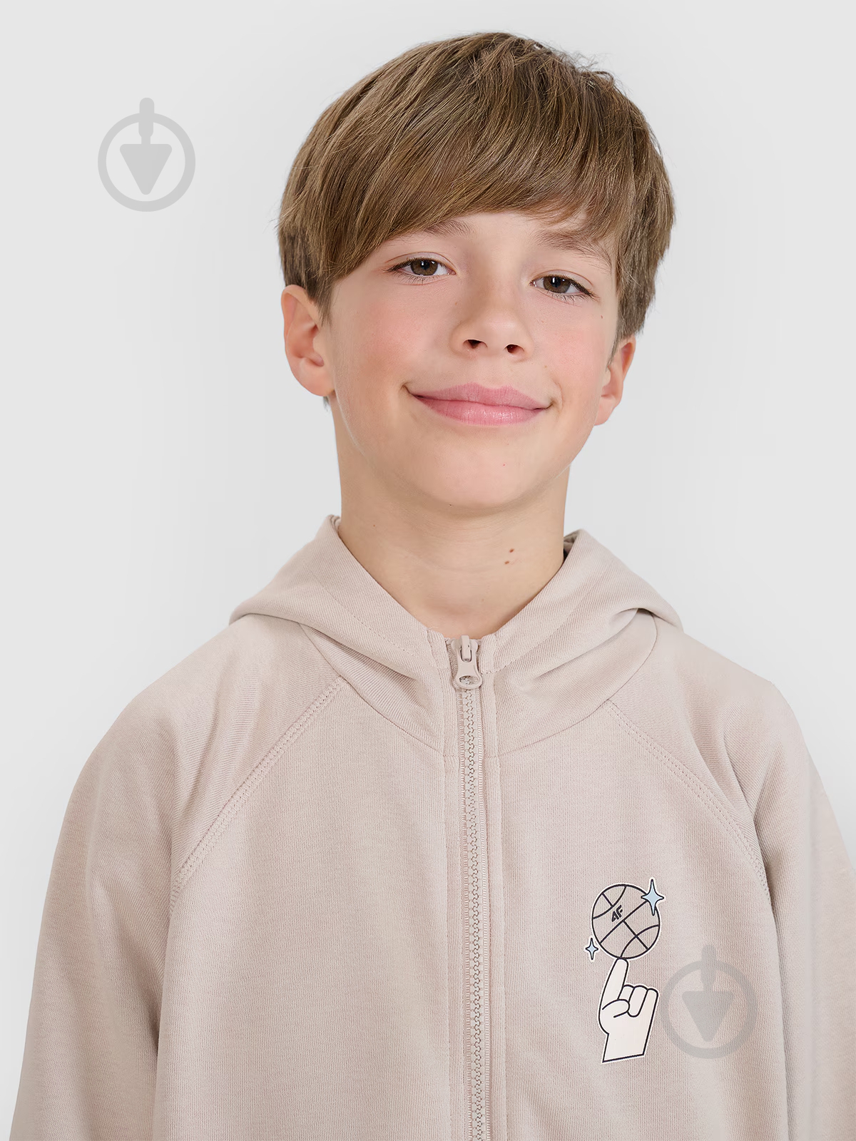 Джемпер 4F SWEATSHIRT M2103 4FJRSS25TSWSM2103-83S р.140 бежевий - фото 4 Джемпер 4F SWEATSHIRT M2103 4FJRSS25TSWSM2103-83S р.140 бежевий - фото 4