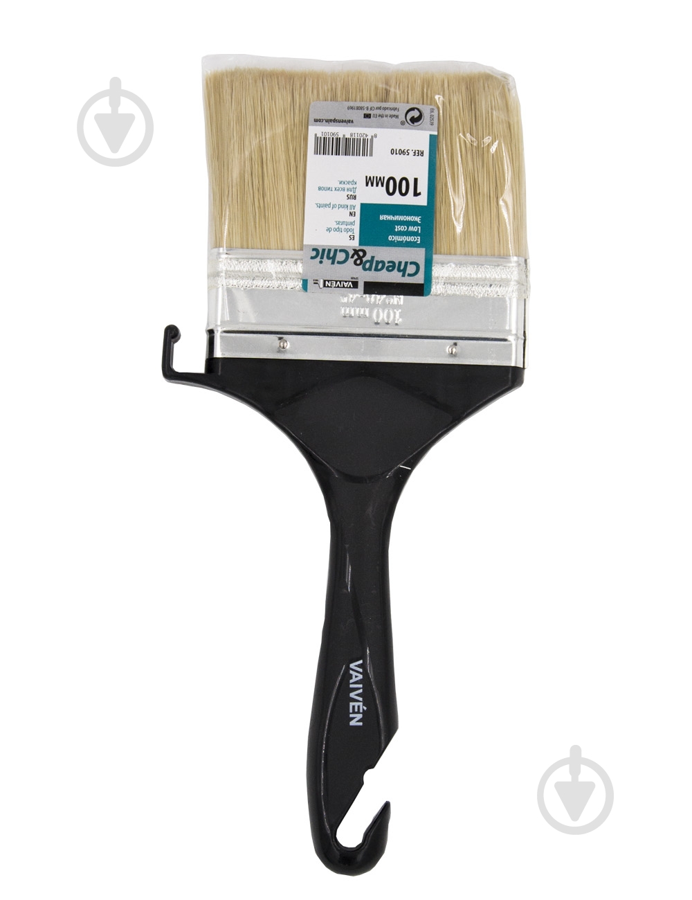 Кисть плоская VAIVEN Flat Brush Cheap & Chic 100 мм - фото 2 Кисть плоская VAIVEN Flat Brush Cheap & Chic 100 мм - фото 2