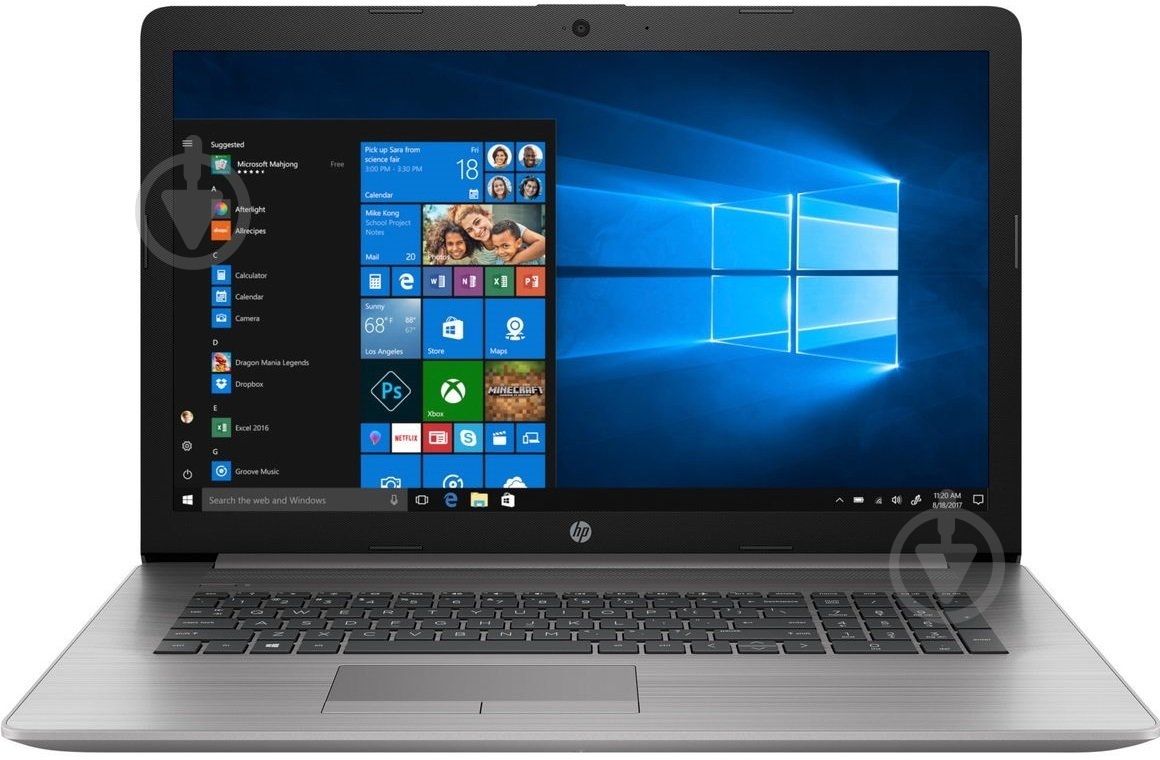 Ноутбук HP 470 G7 17,3 (3C2Y5ES) silver - фото 1 Ноутбук HP 470 G7 17,3 (3C2Y5ES) silver - фото 1