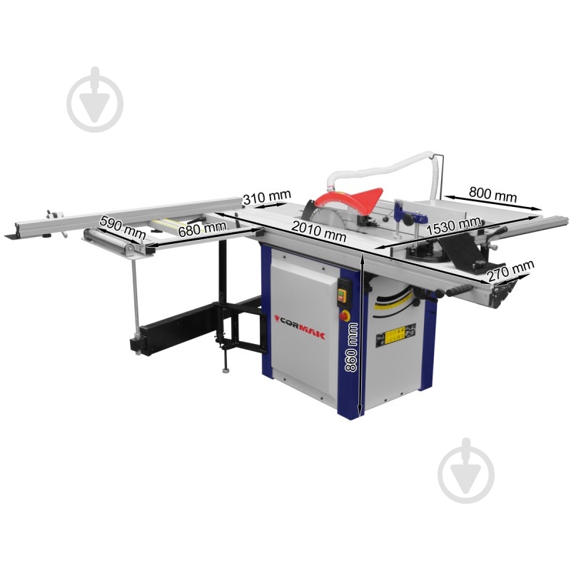 Форматно-раскроечный станок CORMAK PS12E-2000_400V - фото 4