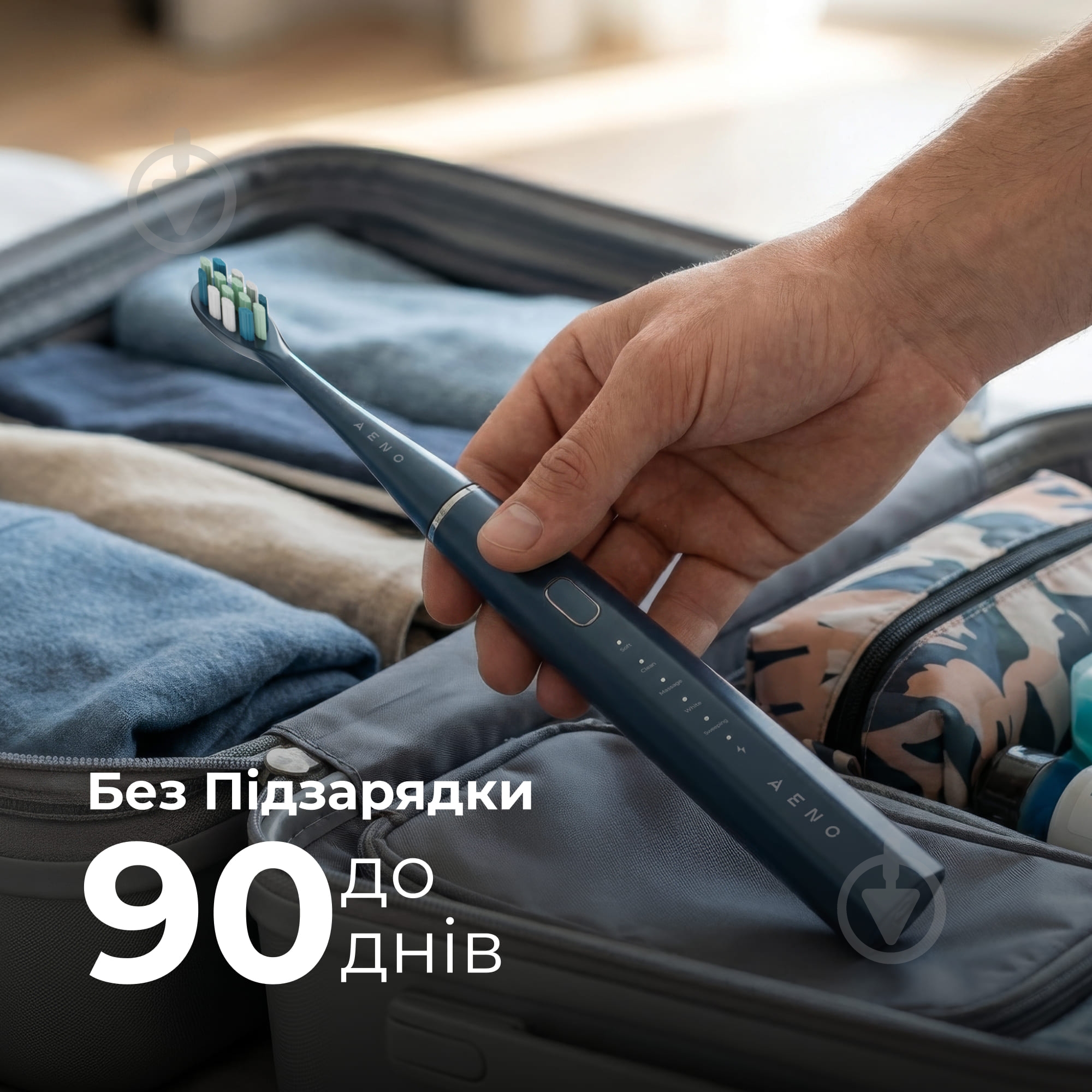 Электрическая зубная щетка AENO DB10N (ADB0010N) - фото 3