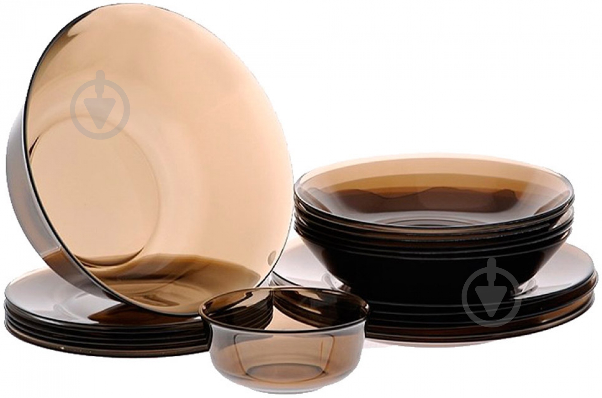 Сервіз столовий Luminarc Directoire Fume 20 предметів на 6 персон - фото 1