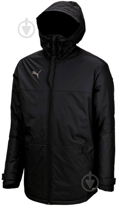 Куртка-парка мужская зимняя Puma teamFINAL Parka Jacket 65649603 р.L черная - фото 1