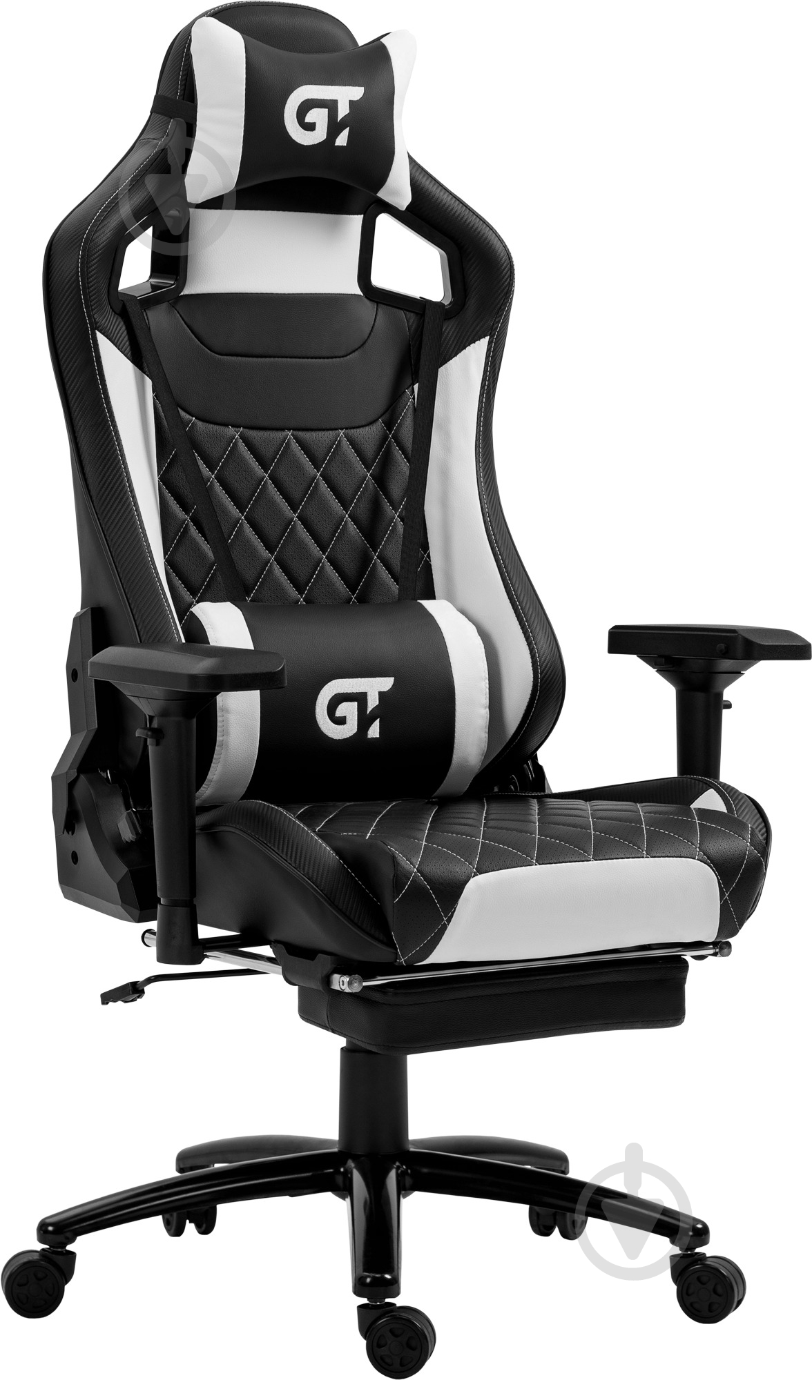 Кресло GT Racer X-5114 черный - фото 2