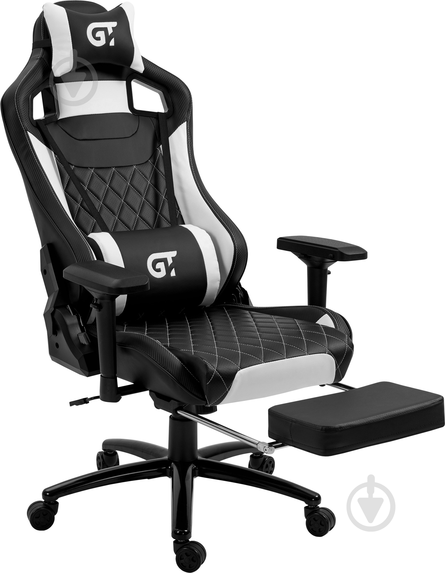 Кресло GT Racer X-5114 черный - фото 5