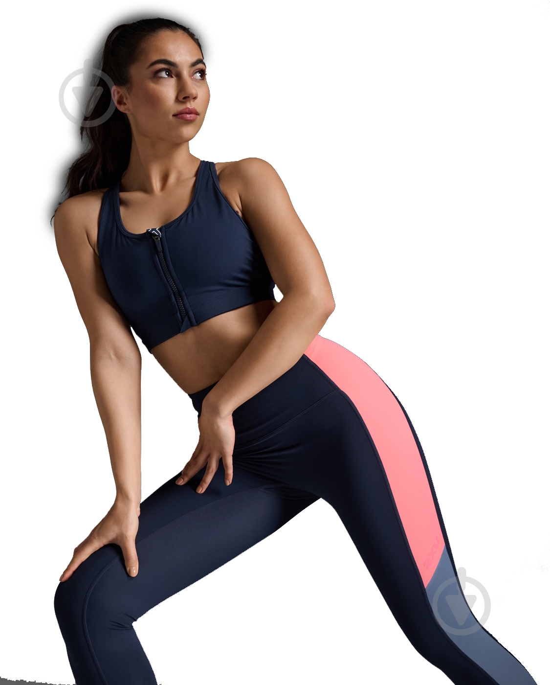 Лосины 2XU FORM SPLICED HI-RISE COMPTIGHT WA7201b_MDN/PKG р.XL синий - фото 3 Лосины 2XU FORM SPLICED HI-RISE COMPTIGHT WA7201b_MDN/PKG р.XL синий - фото 3