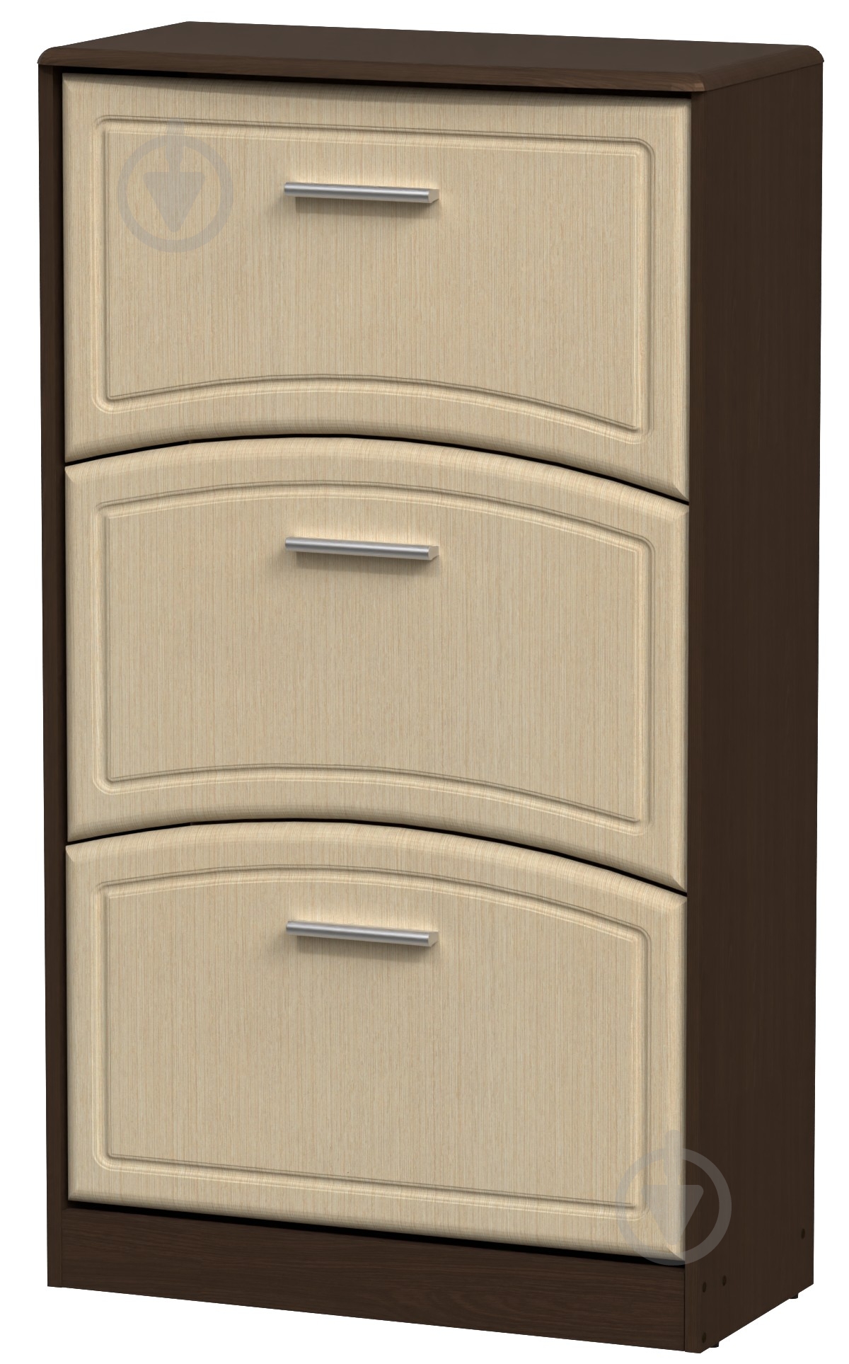 Тумба для обуви Компанит ТО-3Б МДФ 700x320x1232 мм венге - фото 1