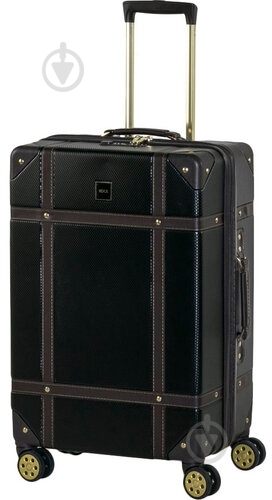 Чемодан Rock Vintage (M) Black 57 л черный - фото 1 Чемодан Rock Vintage (M) Black 57 л черный - фото 1