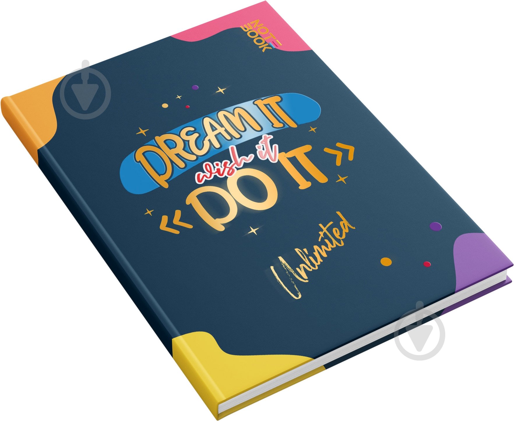 Блокнот В6 96 листов 1В2390 Dream it with do Аркуш - фото 1
