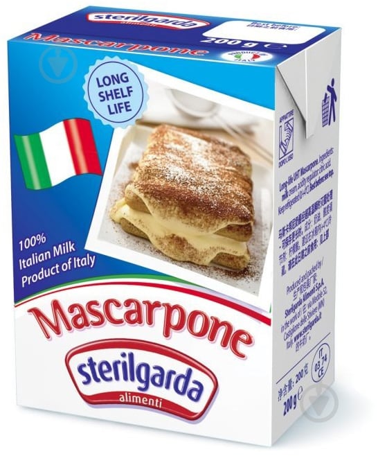 Сыр ТМ Sterilgarda Alimentari Маскарпоне 200г - фото 1