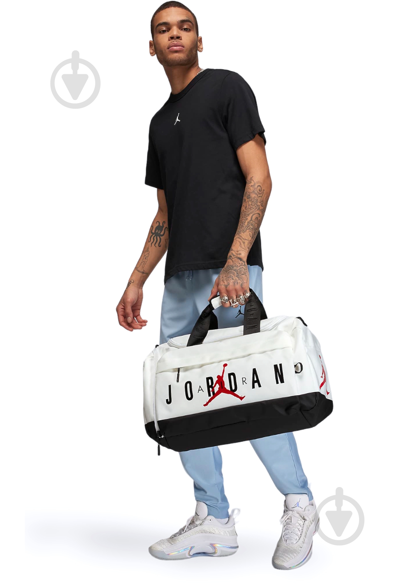 Спортивная сумка Nike JAM VELOCITY DUFFLE SM0920-001 36 л белый - фото 9 Спортивная сумка Nike JAM VELOCITY DUFFLE SM0920-001 36 л белый - фото 9