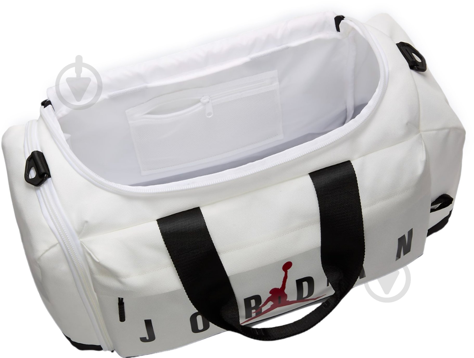 Спортивная сумка Nike JAM VELOCITY DUFFLE SM0920-001 36 л белый - фото 4 Спортивная сумка Nike JAM VELOCITY DUFFLE SM0920-001 36 л белый - фото 4