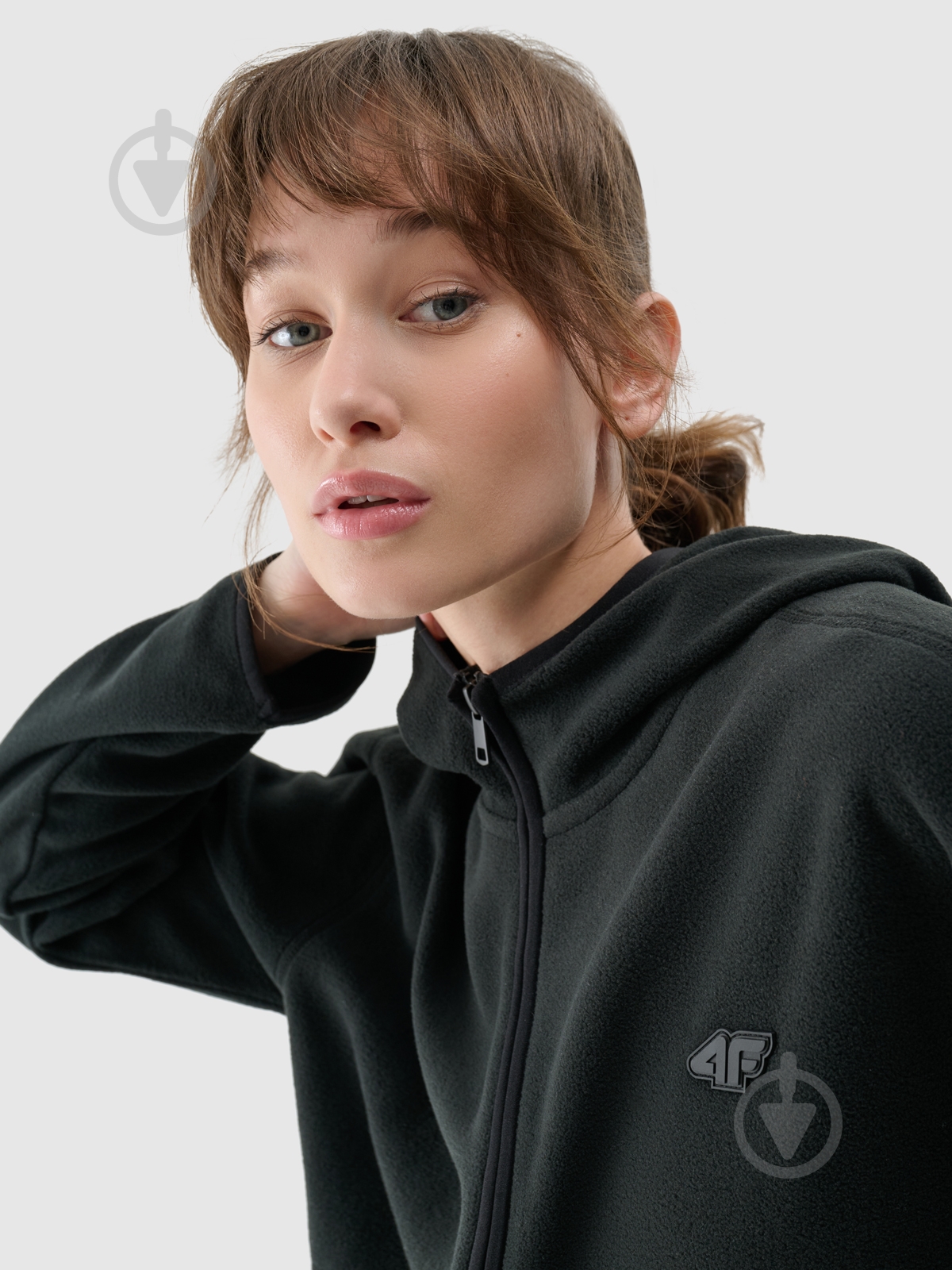 Джемпер 4F FLEECE F315 4FWMM00TFLEF315-20S р.M чорний - фото 2