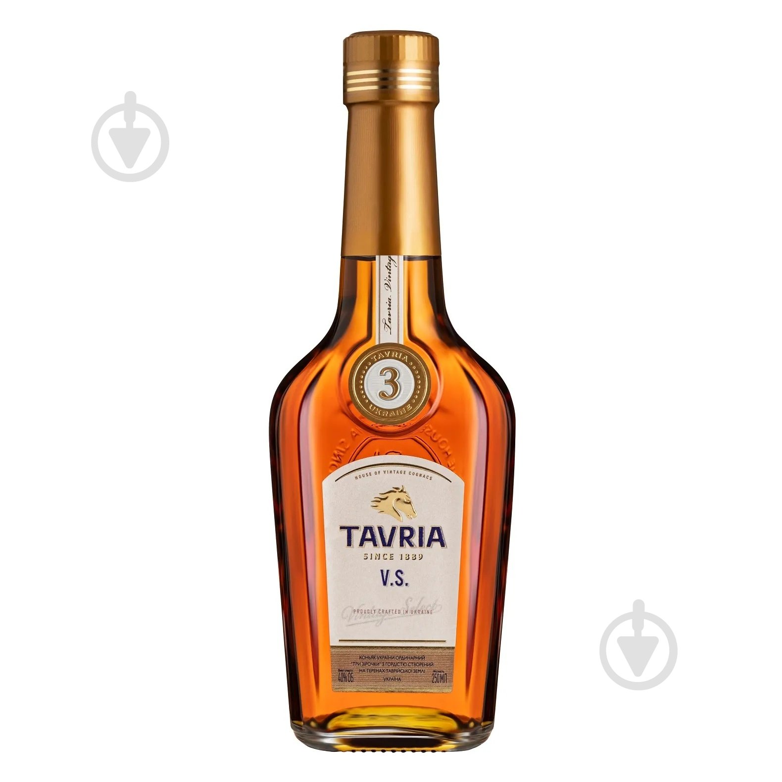 Коньяк Таврия VS 0,25 л - фото 1 Коньяк Таврия VS 0,25 л - фото 1