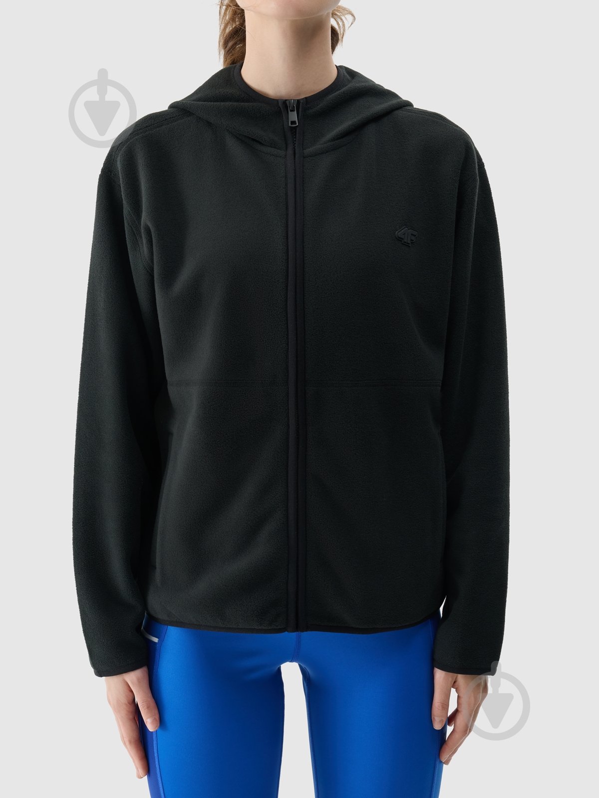 Джемпер 4F FLEECE F315 4FWMM00TFLEF315-20S р.S чорний - фото 4