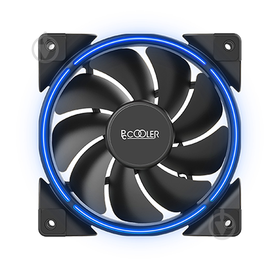 Процессорный кулер PcCooler GI-X4B V2, Blue lighting, TDP 145 Вт - фото 3