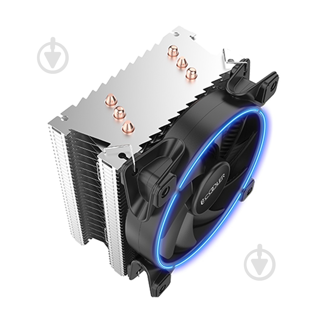 Процессорный кулер PcCooler GI-X4B V2, Blue lighting, TDP 145 Вт - фото 4