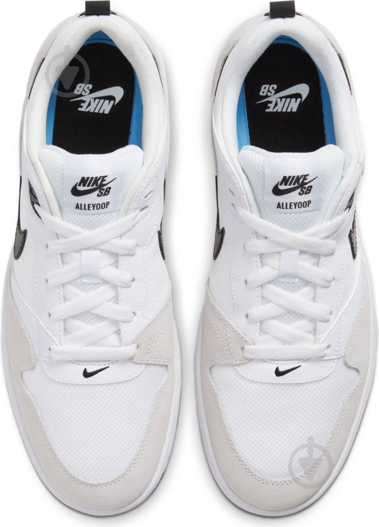 Кроссовки мужские демисезонные Nike SB ALLEYOOP CJ0882-100 р.45 белые - фото 7