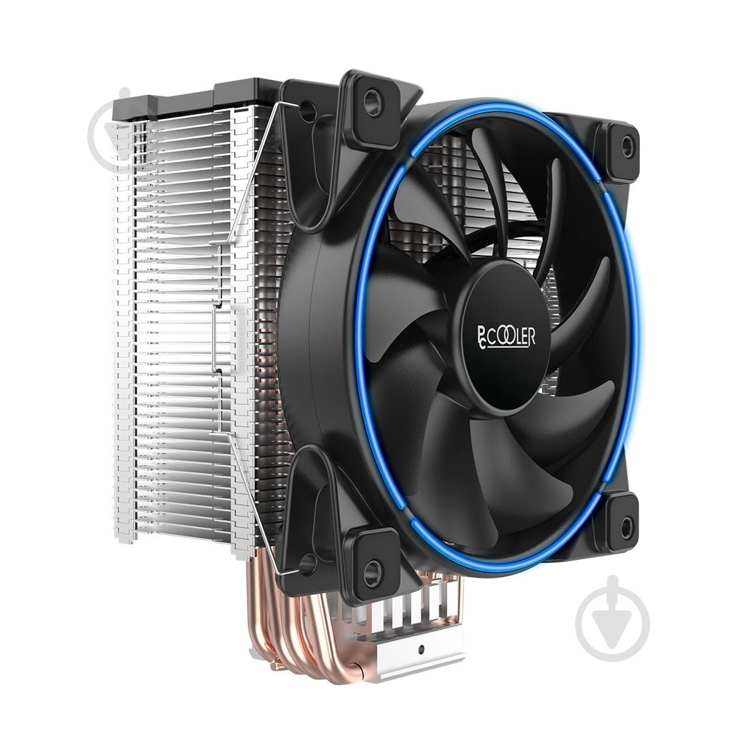 Процесорний кулер PcCooler GI-X5B V2, Blue lighting, TDP 160 Вт - фото 1 Процесорний кулер PcCooler GI-X5B V2, Blue lighting, TDP 160 Вт - фото 1