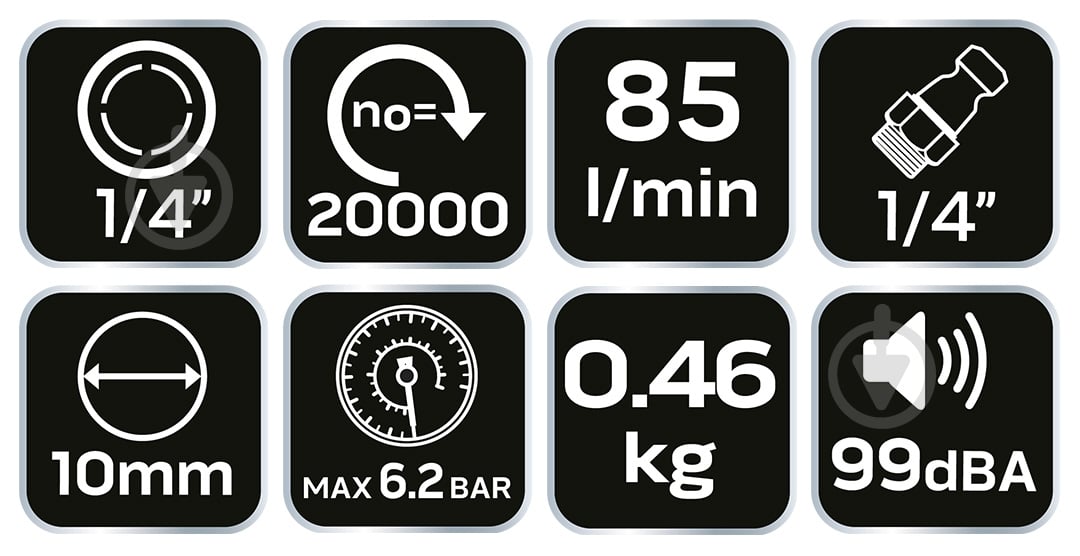 Пневмошліфмашина NEO tools 14-016 - фото 13