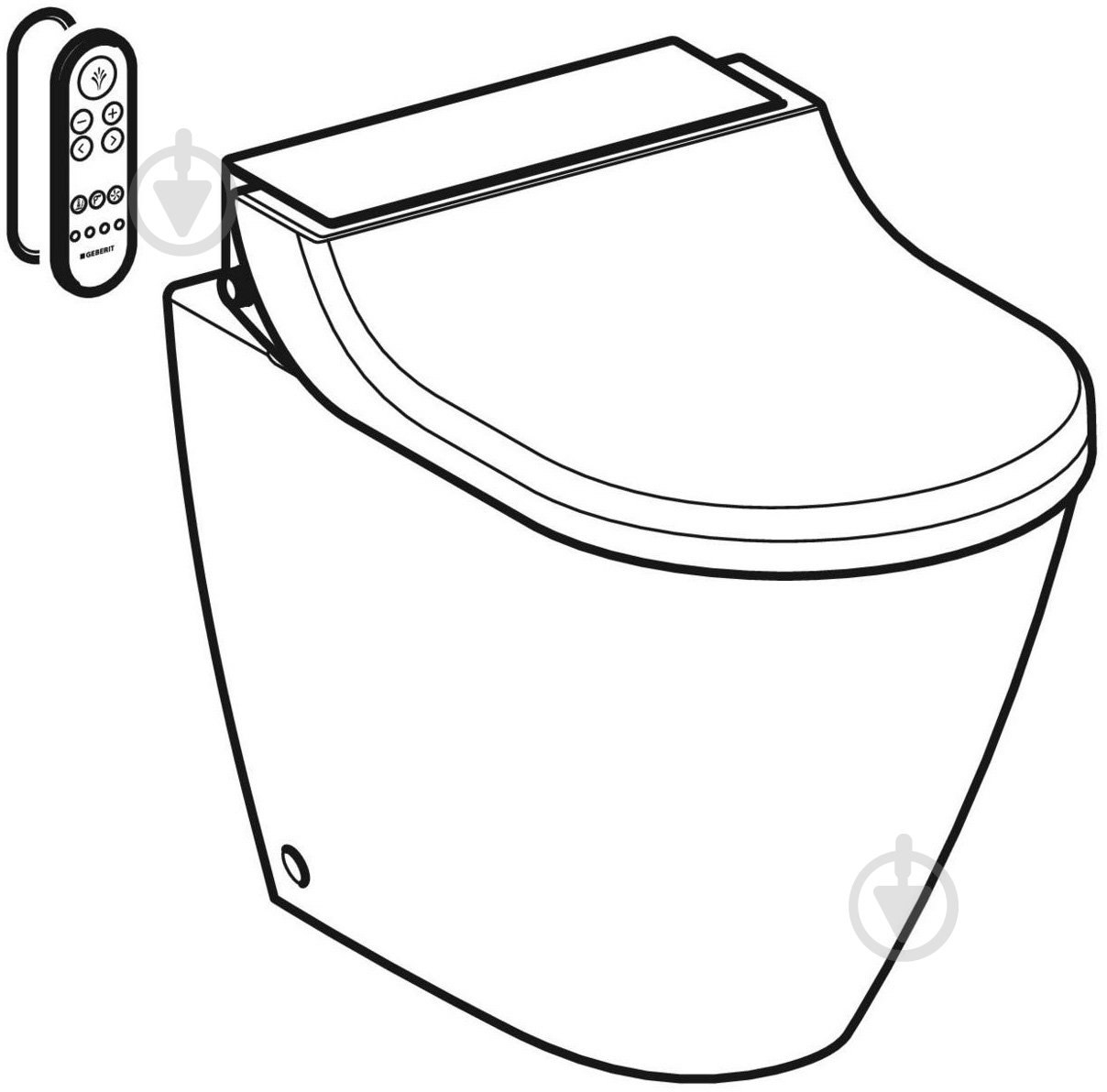 Унитаз-біде Geberit AquaClean Tuma Comfort - фото 4