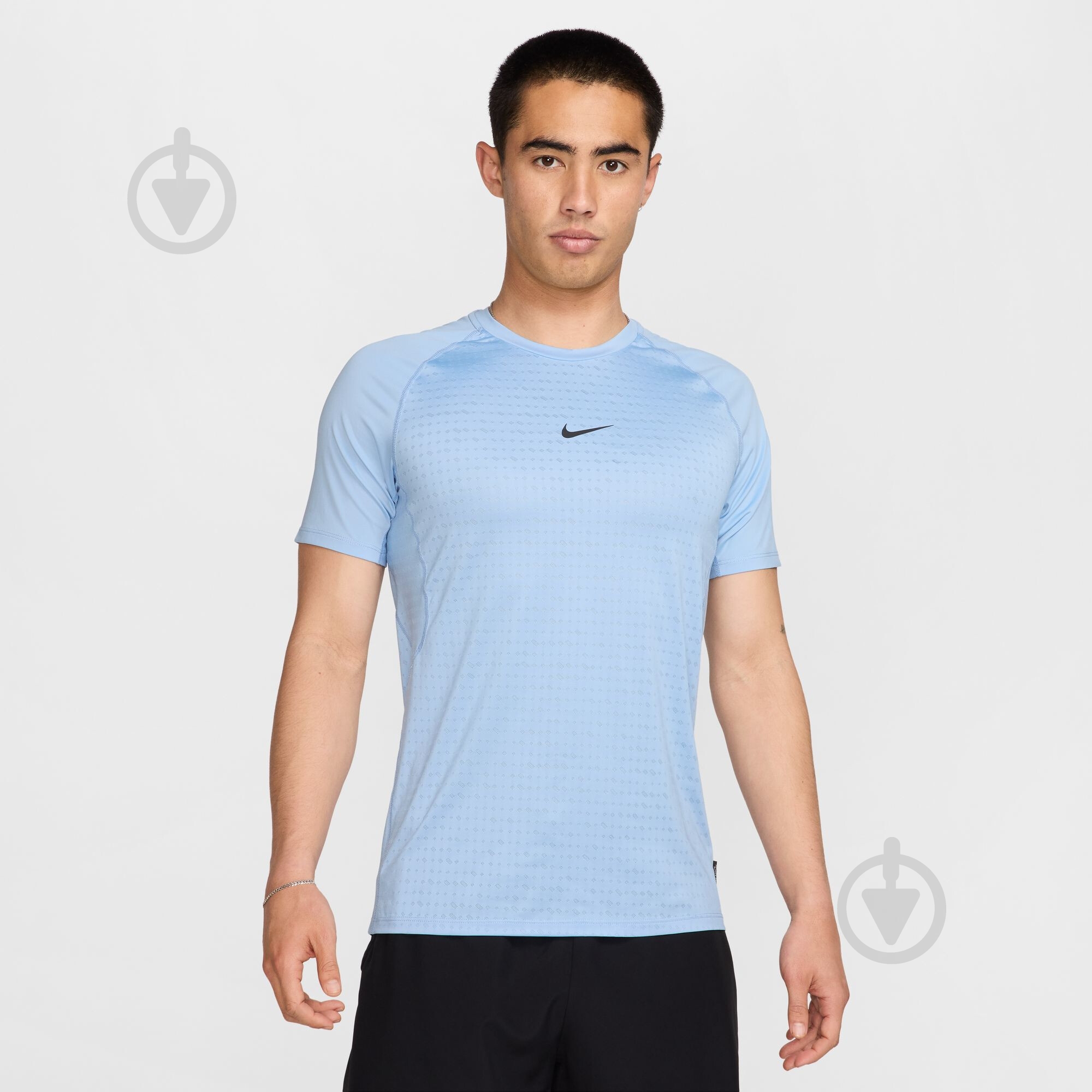 ᐉ Футболка Nike M NP BREATHE SLIM SS TOP HJ4055-422 р.2XL голубой