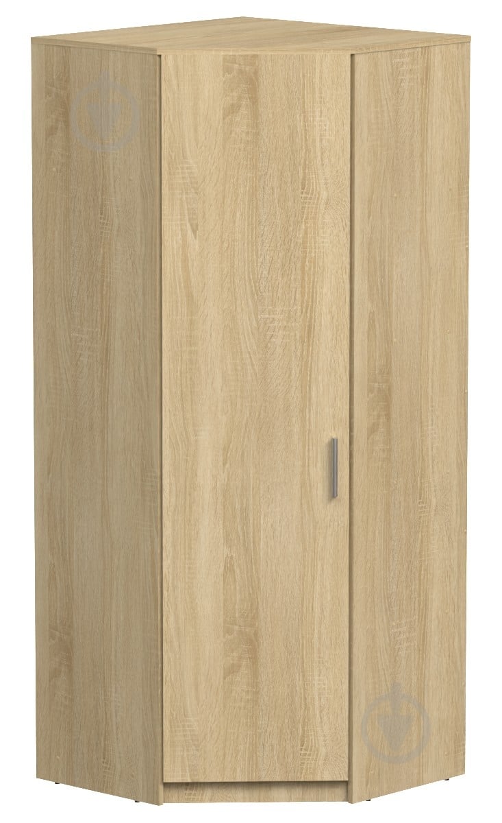 Шкаф угловой Компанит 3У 1950х802х802 мм дуб сонома - фото 1