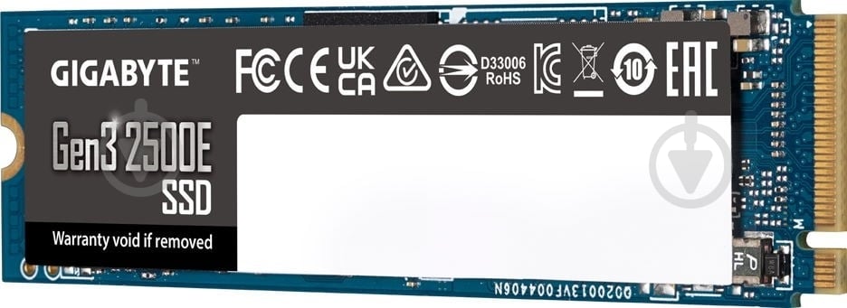 SSD-накопичувач Gigabyte 500GB M.2 PCI Express 3.0 x4 3D TLC NAND (G325E500G) - фото 4 SSD-накопичувач Gigabyte 500GB M.2 PCI Express 3.0 x4 3D TLC NAND (G325E500G) - фото 4