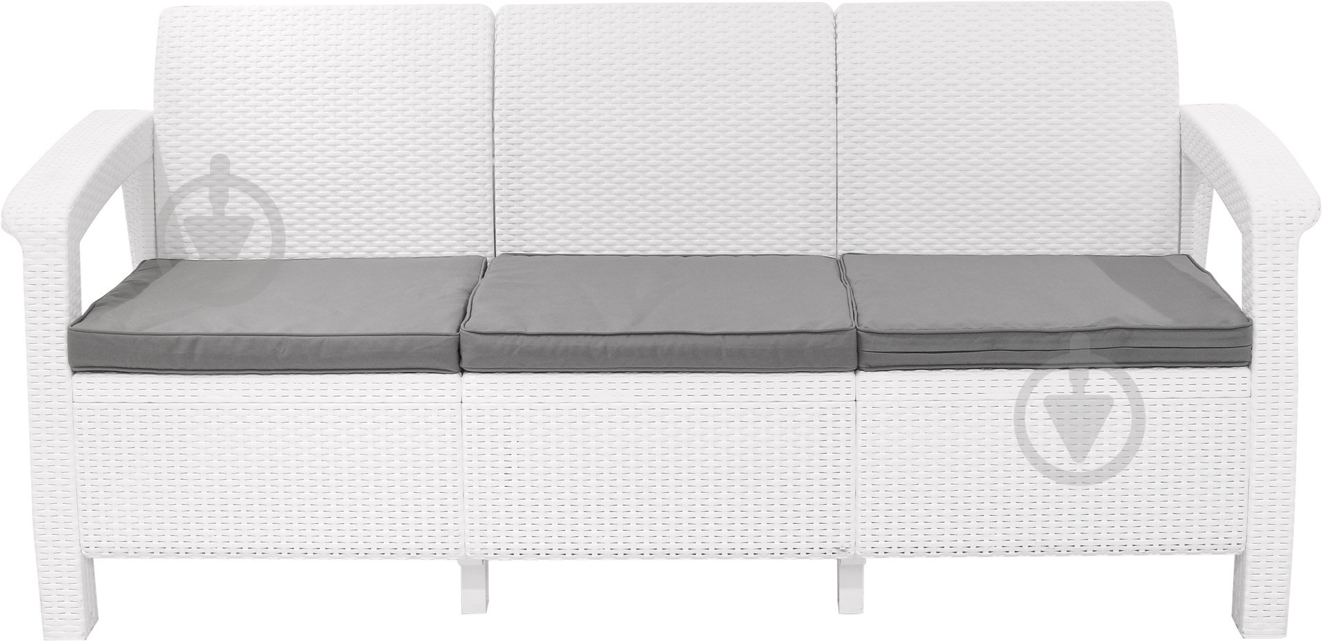 Диван садовый Keter Corfu love seat max 70х182 см белый - фото 2