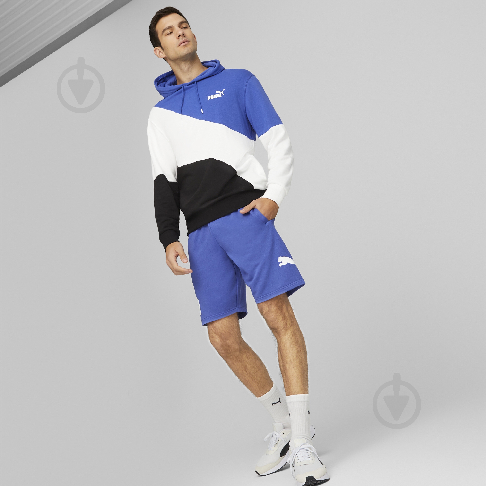 Шорты Puma POWER SHORTS 9"" TR 67337992 р. L синий - фото 4 Шорты Puma POWER SHORTS 9"" TR 67337992 р. L синий - фото 4