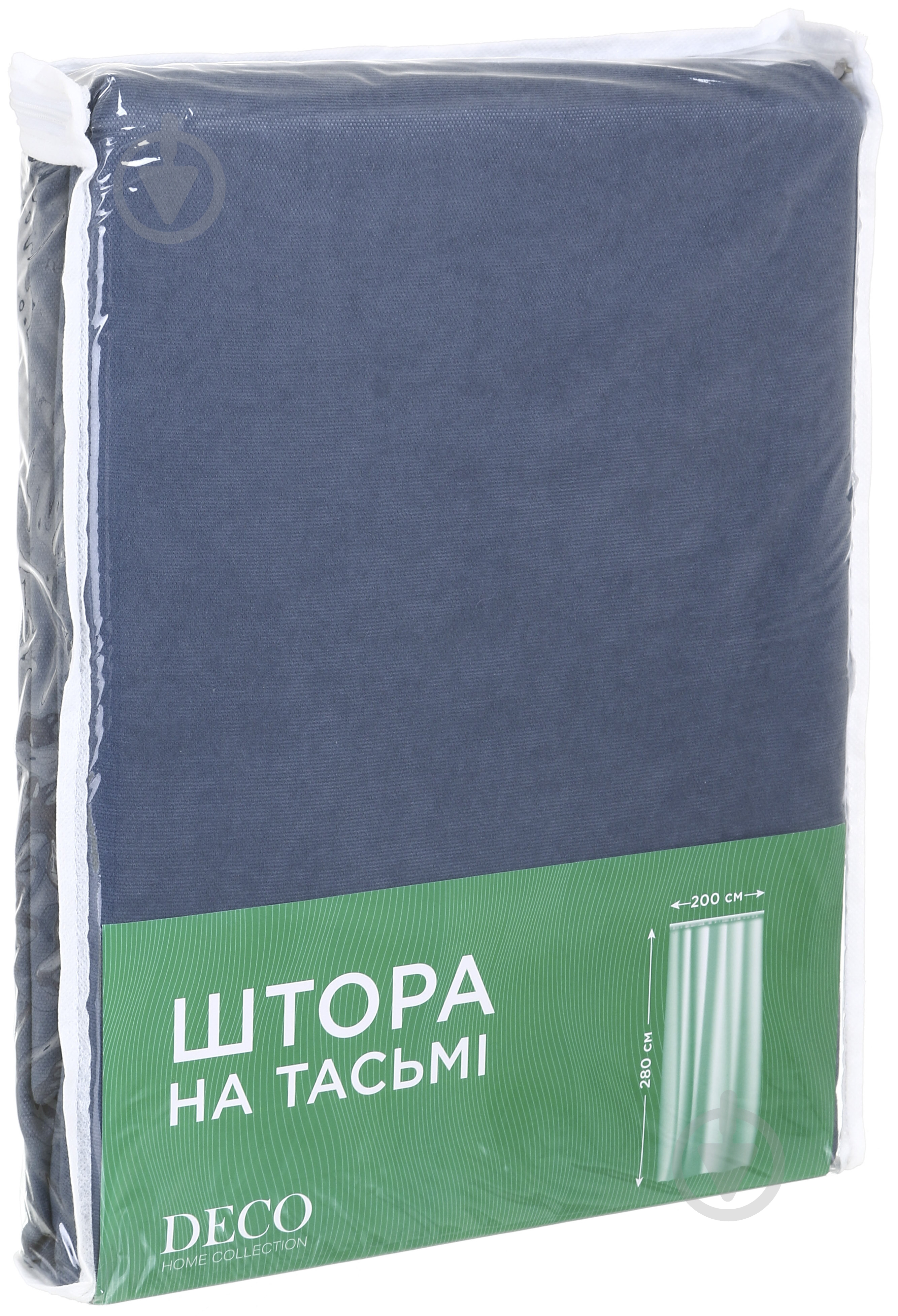 Штора 200х280 см кубовый Deco - фото 4