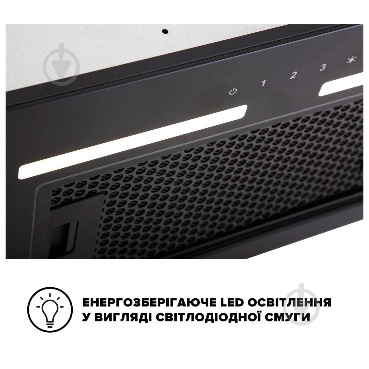 ВИТРИНА! Вытяжка Interline SWAY BL A/60 GL/S - фото 6