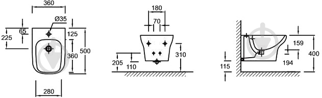 Биде Jacob Delafon VOX - фото 2