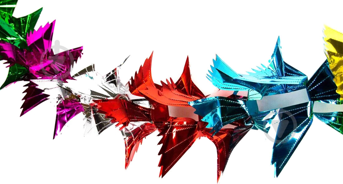 Гірлянда-розтяжка Девілон новорічна D200 мм 2 м - фото 1