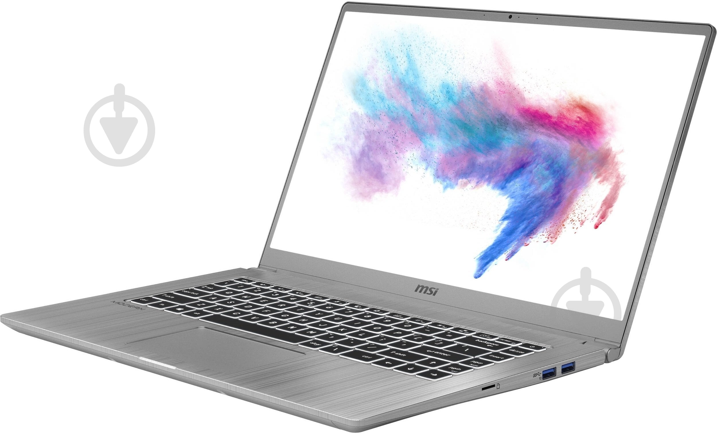 Ноутбук MSI Modern 15,6 (M15A10M-642XUA) silver - фото 5 Ноутбук MSI Modern 15,6 (M15A10M-642XUA) silver - фото 5