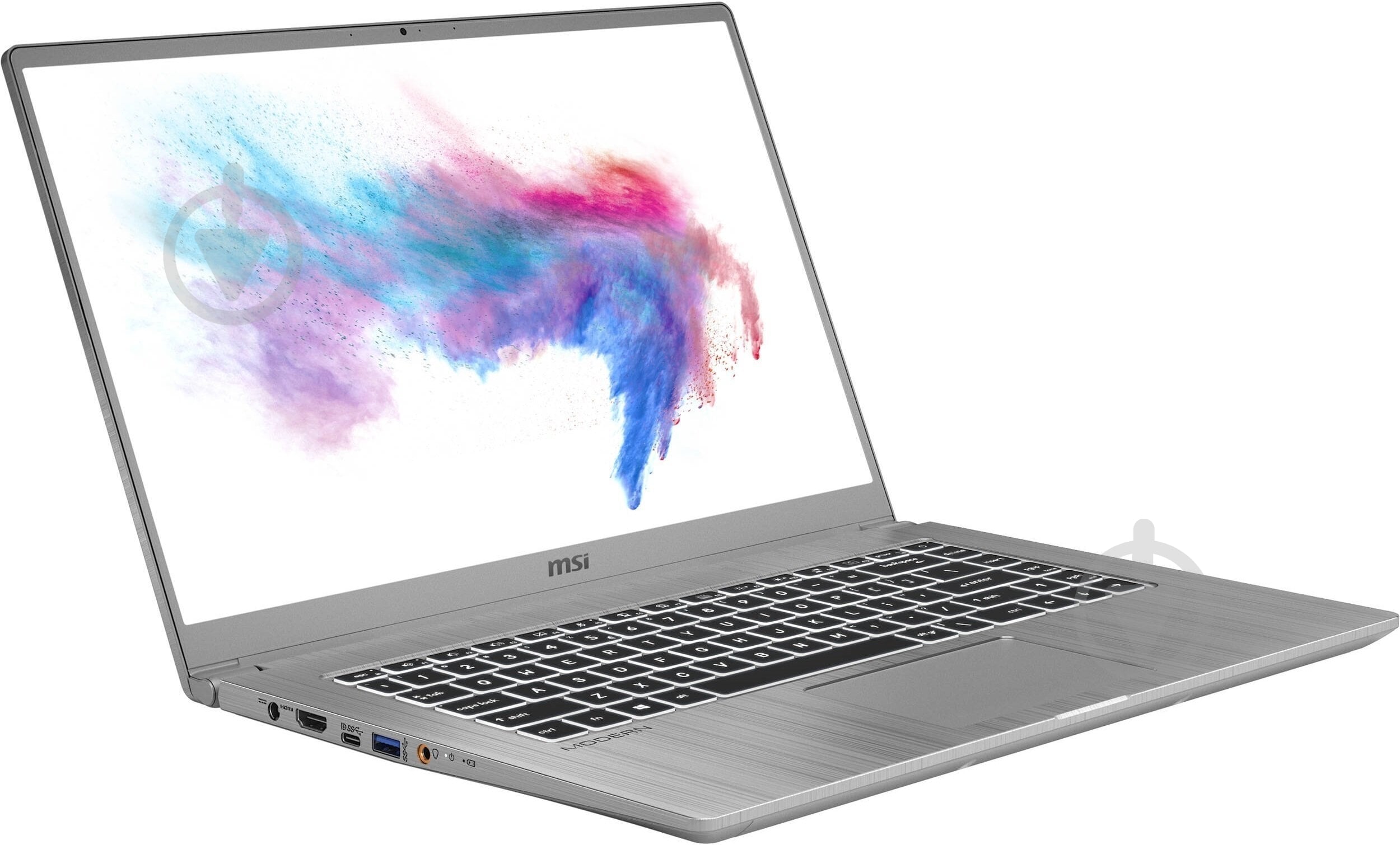 Ноутбук MSI Modern 15,6 (M15A10M-642XUA) silver - фото 4 Ноутбук MSI Modern 15,6 (M15A10M-642XUA) silver - фото 4