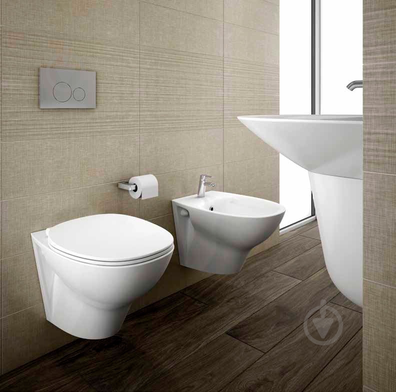 Биде подвесное R.A.K. Morning - фото 2 Биде подвесное R.A.K. Morning - фото 2